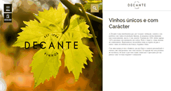 Desktop Screenshot of decante-vinhos.pt