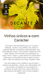 Mobile Screenshot of decante-vinhos.pt